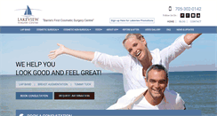 Desktop Screenshot of lakeviewsurgery.com
